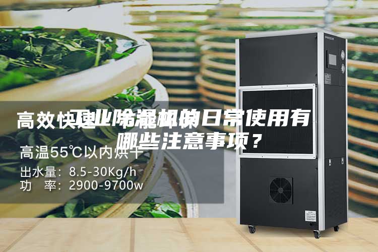 工業除濕機的日常使用有哪些注意事項？