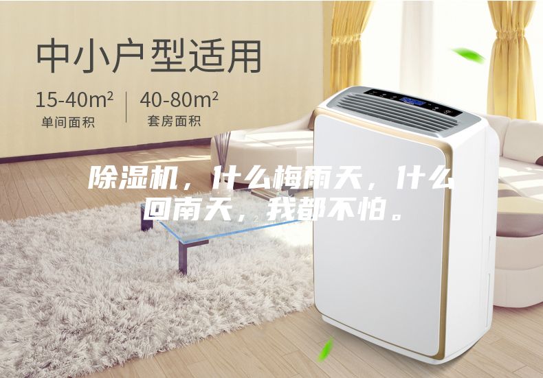 除濕機，什么梅雨天，什么回南天，我都不怕。