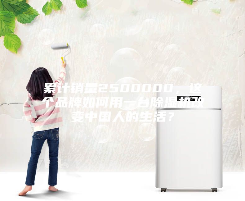 累計銷量2500000，這個品牌如何用一臺除濕機改變中國人的生活？