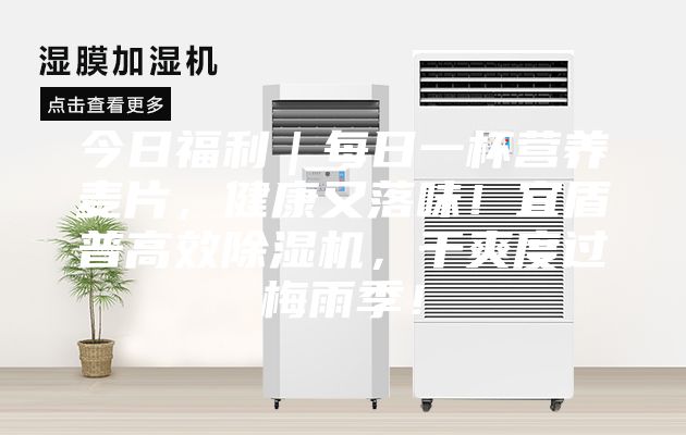 今日福利｜每日一杯營養(yǎng)麥片，健康又落味！宜盾普高效除濕機(jī)，干爽度過梅雨季！