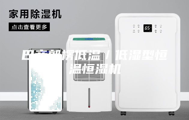 巴音郭楞低溫/低濕型恒溫恒濕機
