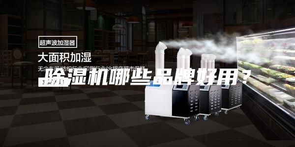 除濕機哪些品牌好用?